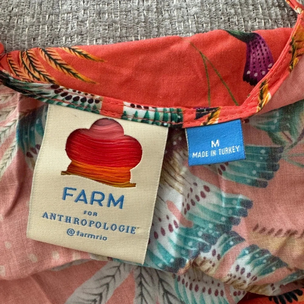 SOLD Farm Rio for Anthropologie Musette Maxi Dress M - Picture 5 of 7
